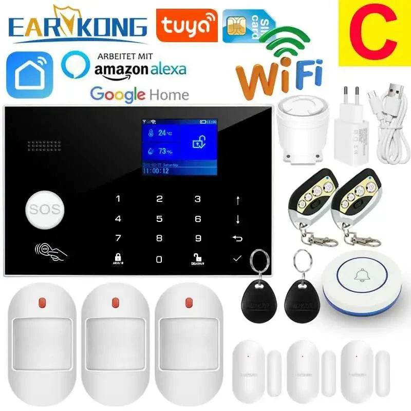 WiFi GSM Home Security Alarm System with Alexa & RFID - Nic's Electronics