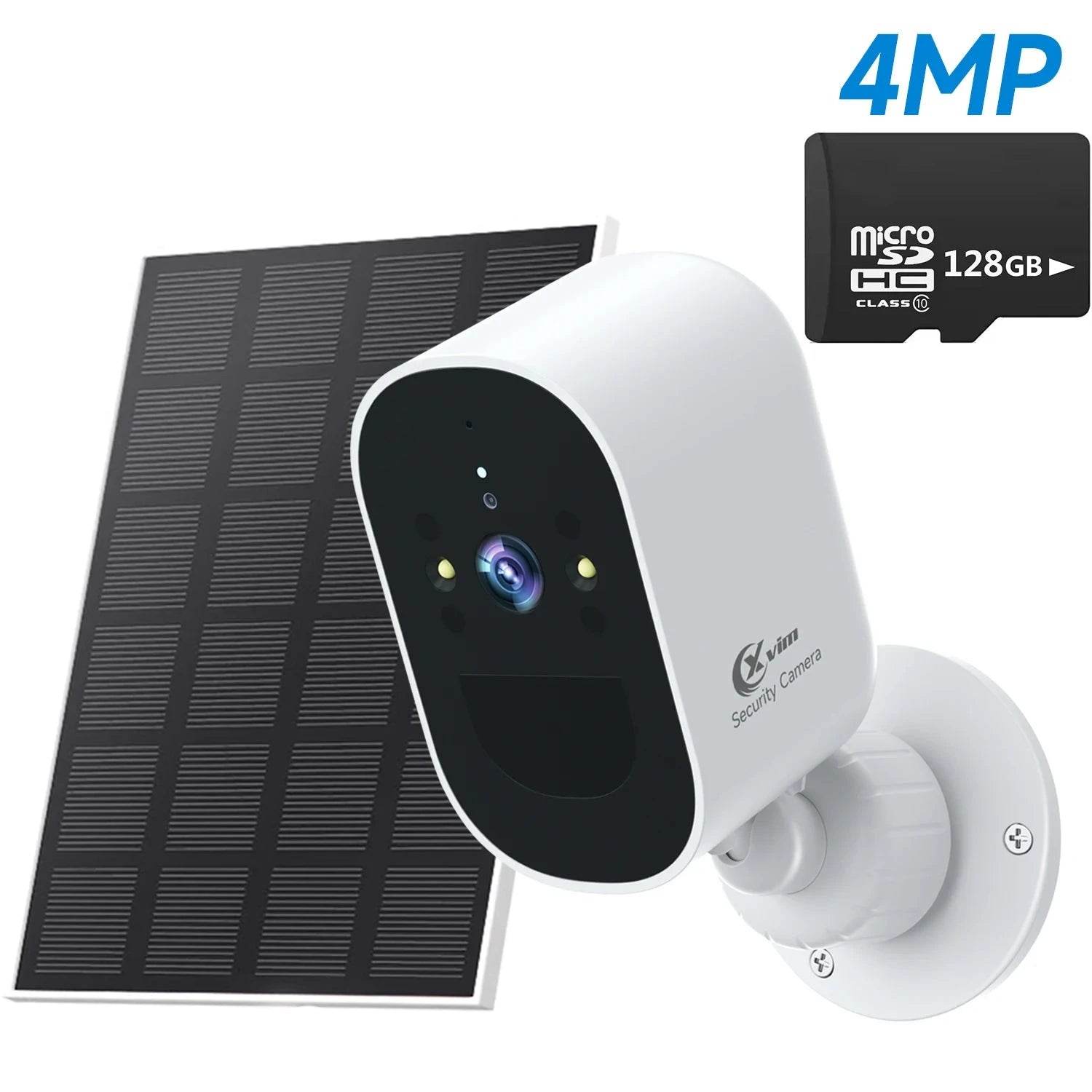 Solar Wireless Security Camera with 1080P & 2-Way Audio - Nic's Electronics