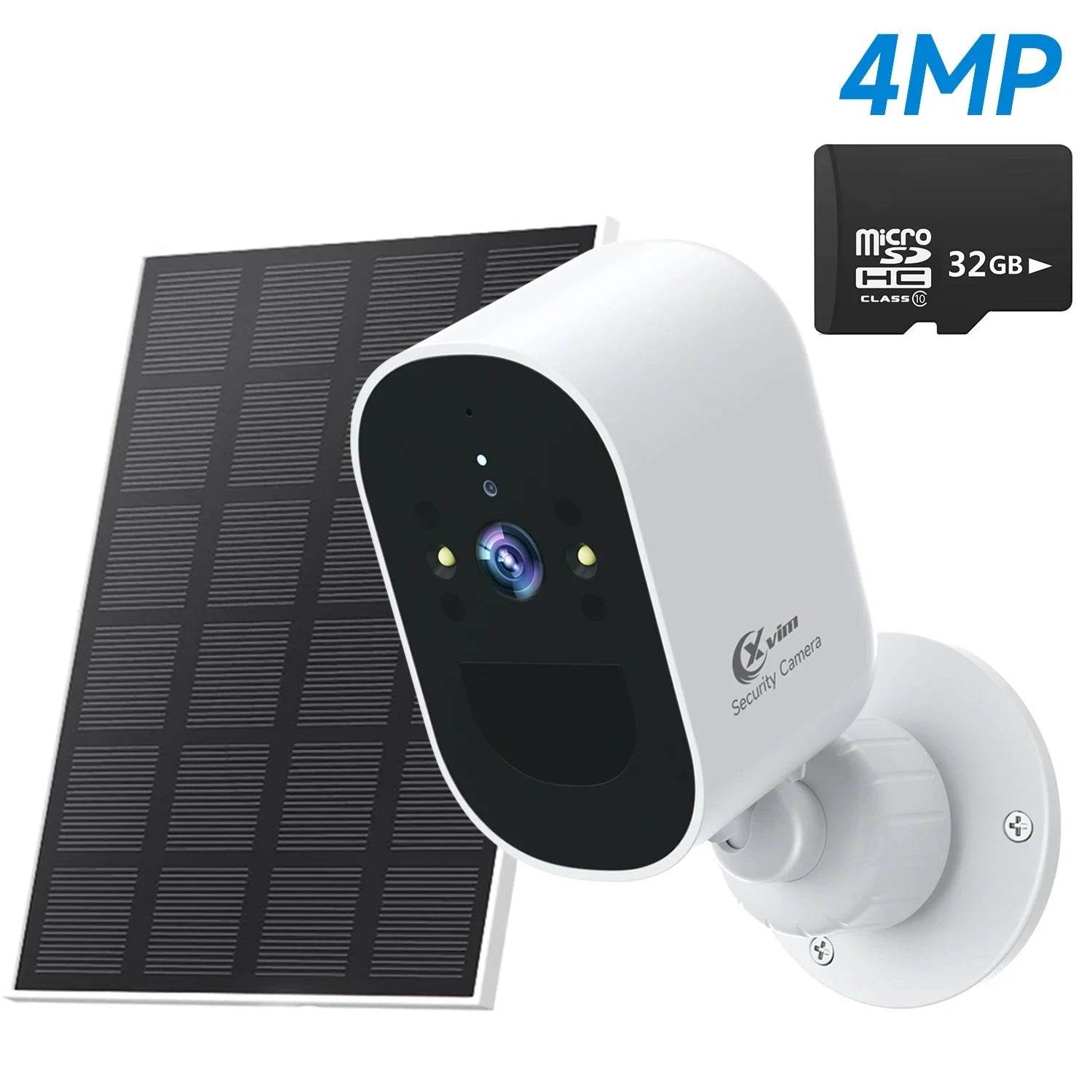 Solar Wireless Security Camera with 1080P & 2-Way Audio - Nic's Electronics