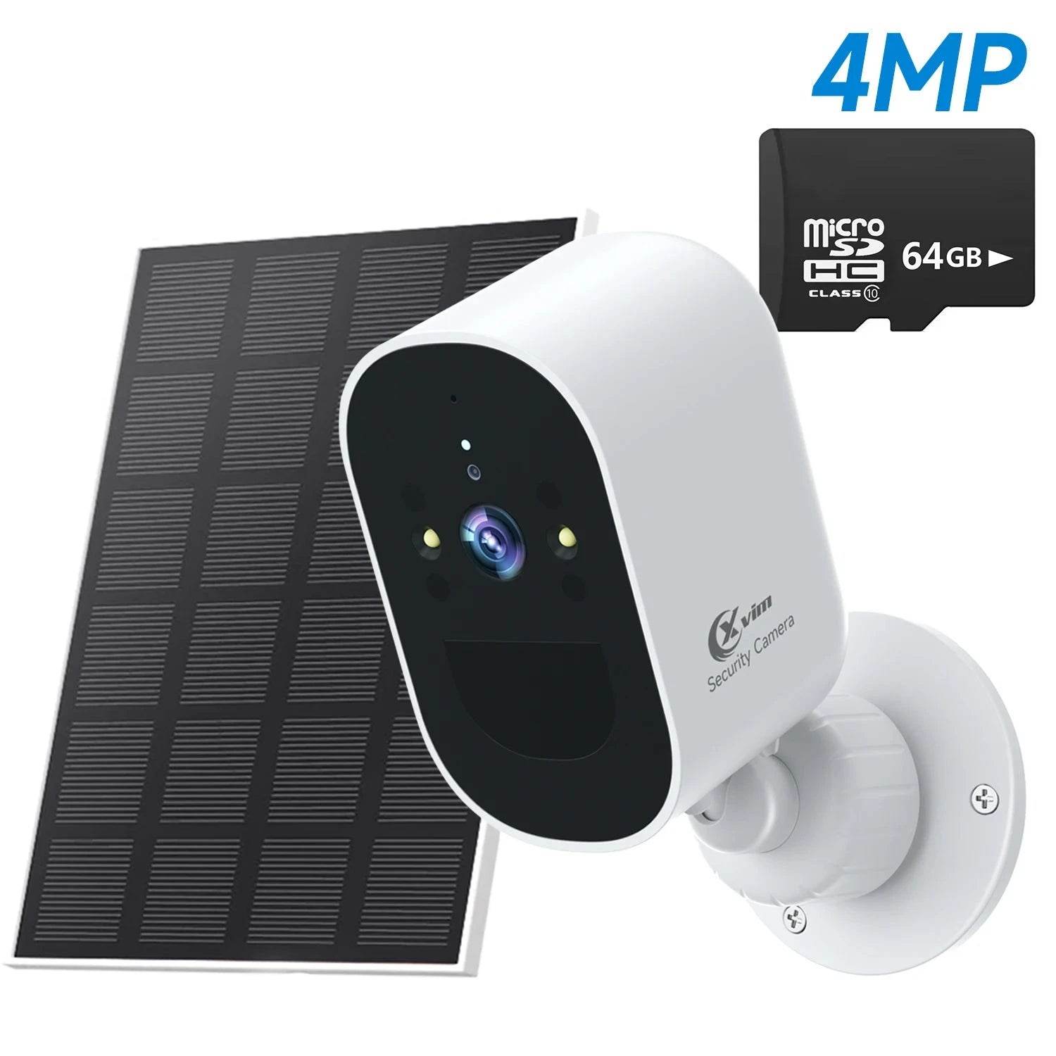 Solar Wireless Security Camera with 1080P & 2-Way Audio - Nic's Electronics