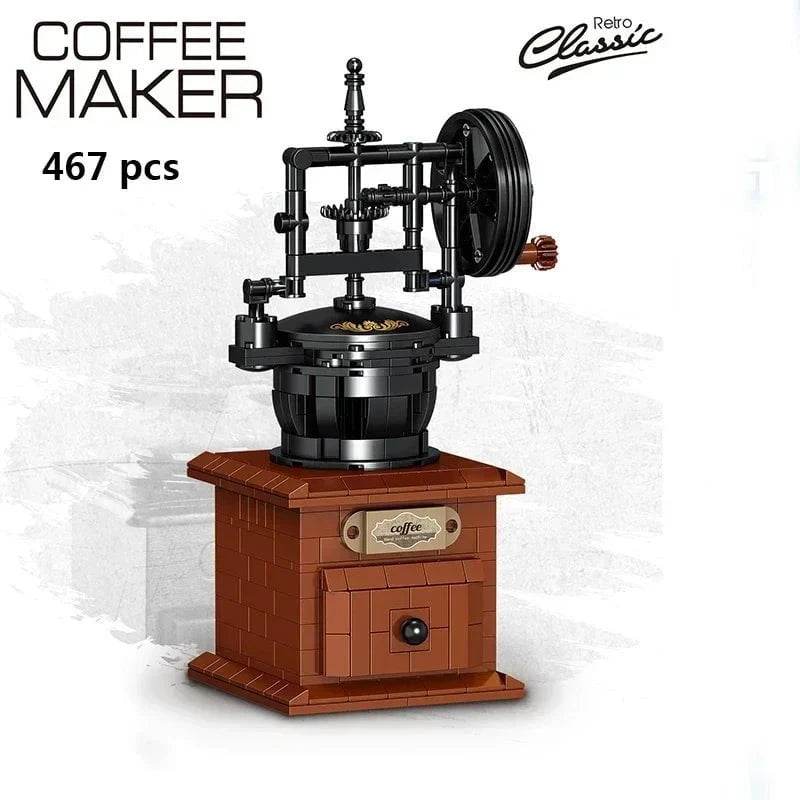Coffee Maker Building Blocks Model Kit - Nic's Electronics