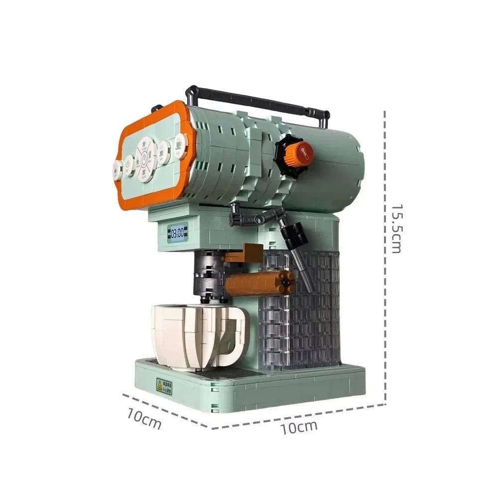 Coffee Maker Building Blocks Model Kit - Nic's Electronics