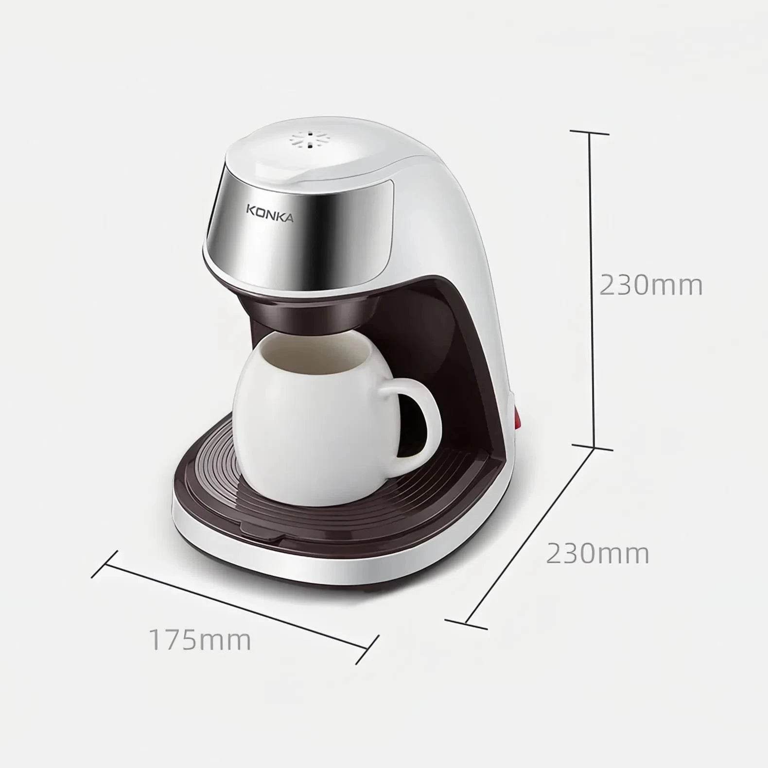 Compact Drip Coffee Maker for Home & Office - Nic's Electronics