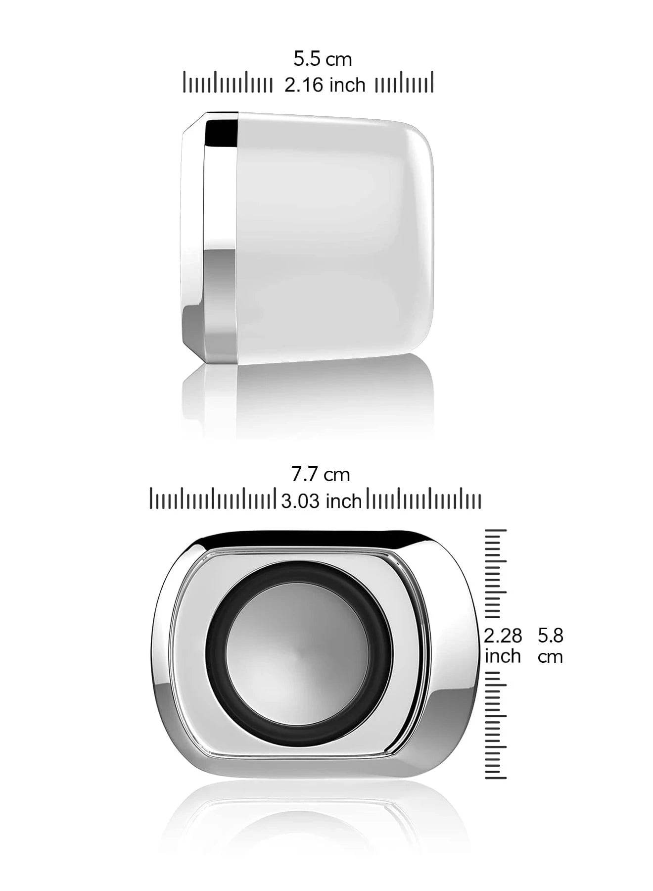 Compact USB-Powered Computer & Laptop Speaker with Volume Control - Nic's Electronics
