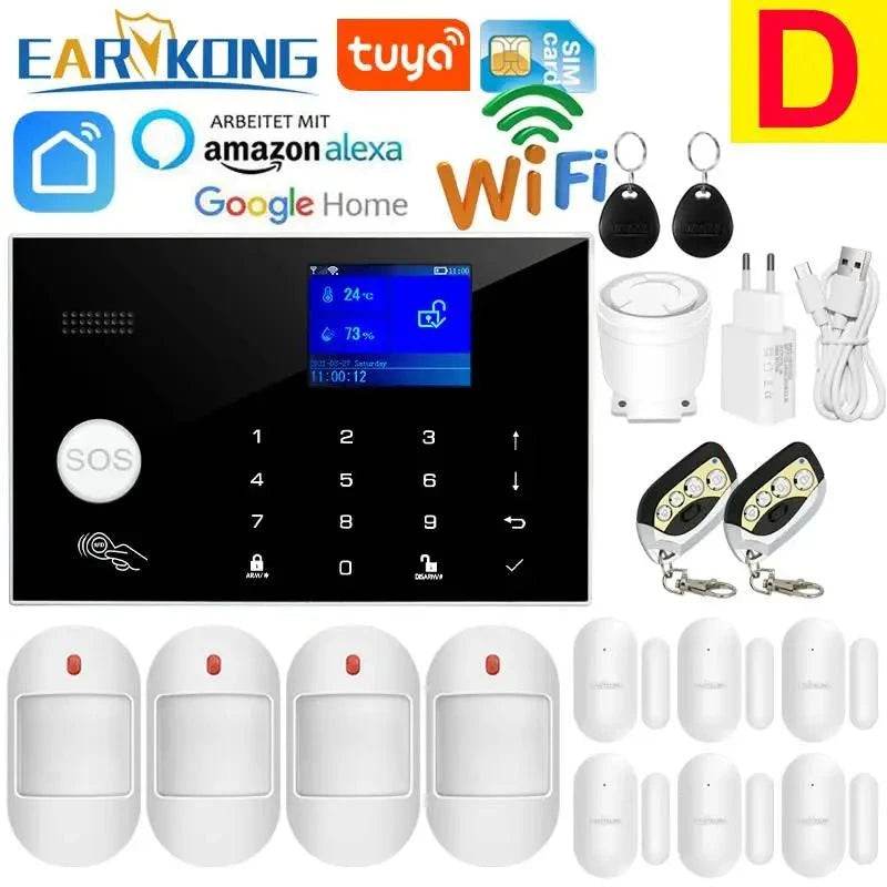 WiFi GSM Home Security Alarm System with Alexa & RFID - Nic's Electronics