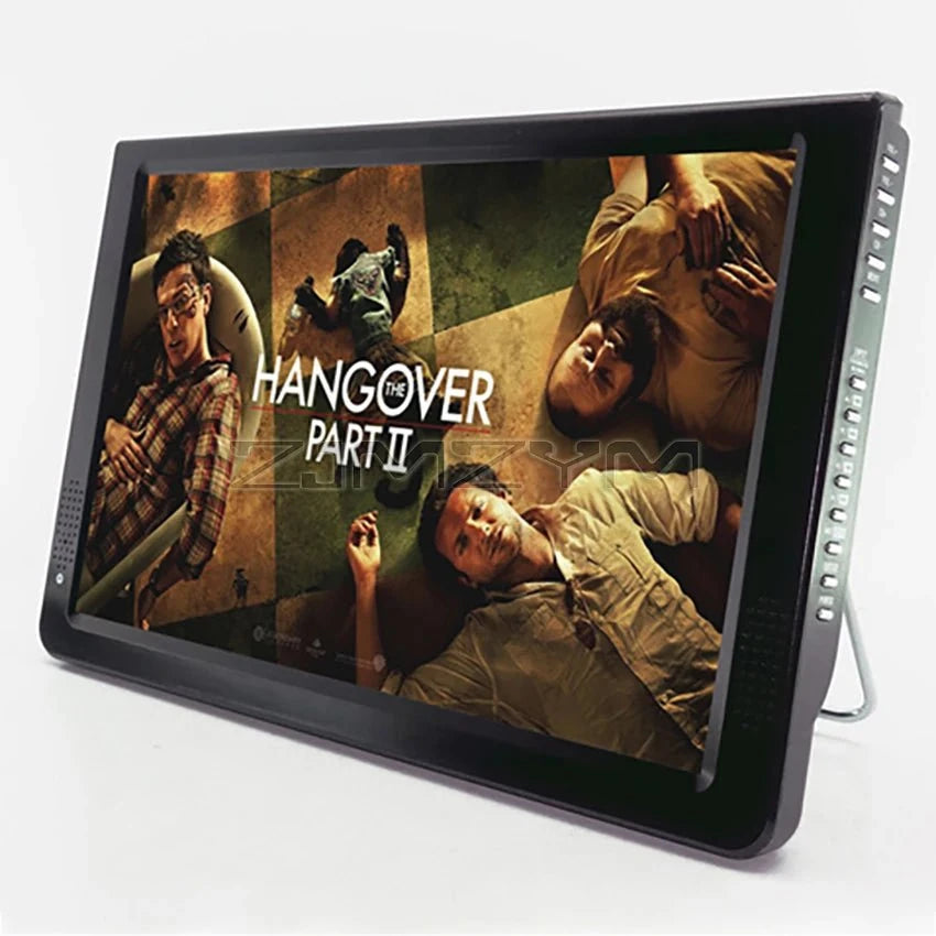 Nic's Electronics D12 inch HD Portable TV DVB-T2 ATSC ISDB-T Digital and Analog mini small Car Television Support USB SD Card HDMI MP4