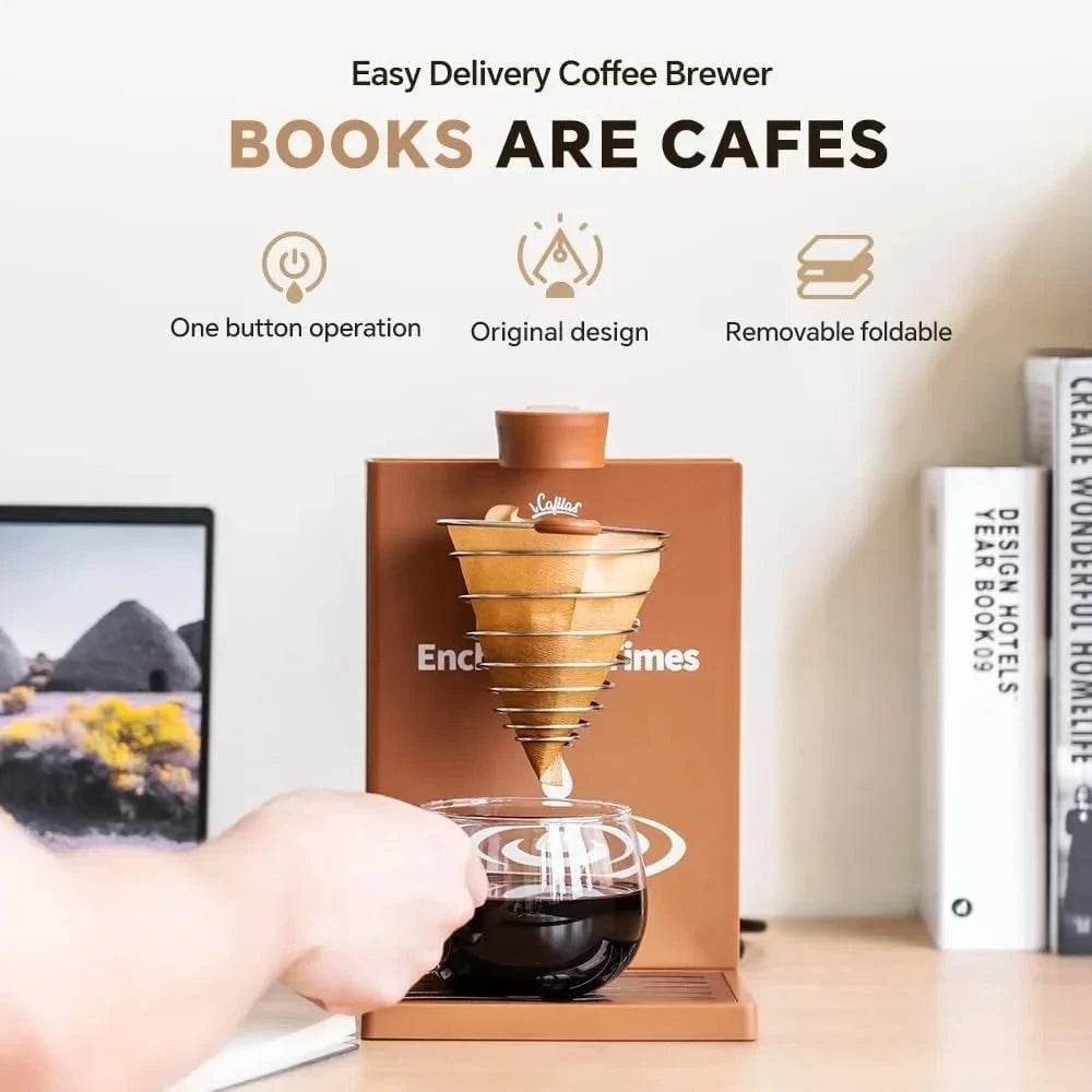 Automatic Pour-Over Coffee Maker with Reusable Filter - Nic's Electronics