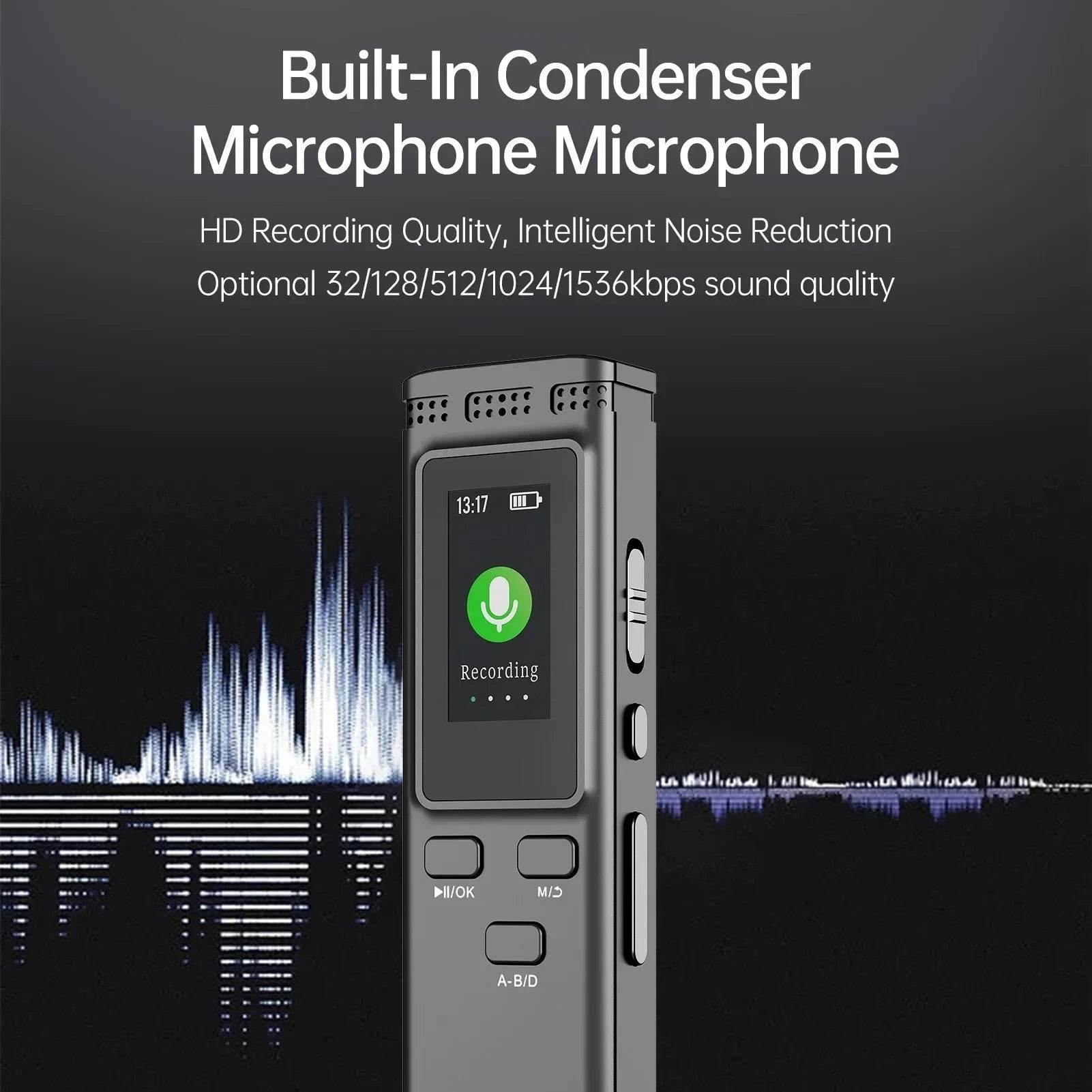 64GB Digital Voice Recorder with Noise Reduction - Nic's Electronics