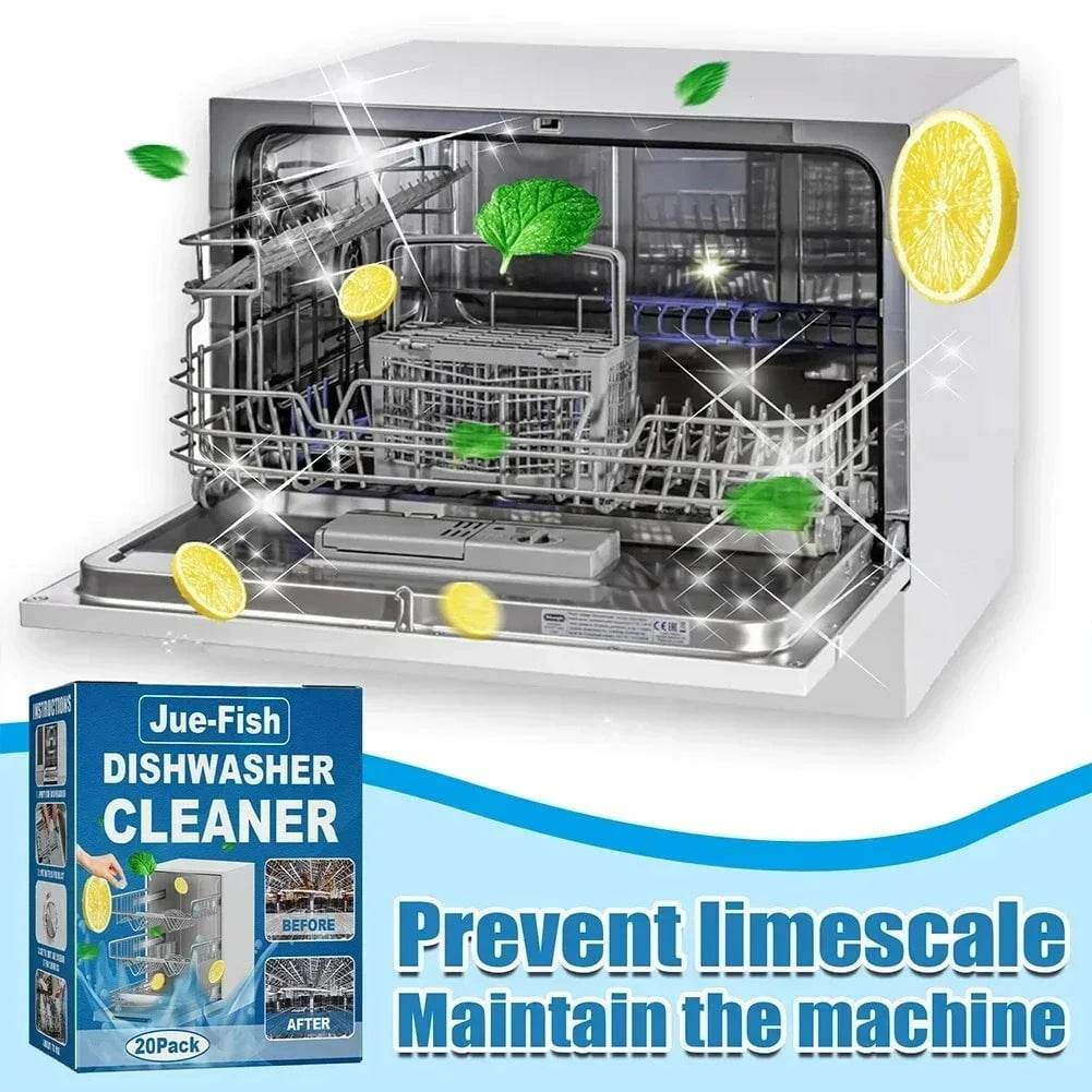 Dishwasher Cleaner Tablets for Descaling & Oil Removal - Nic's Electronics