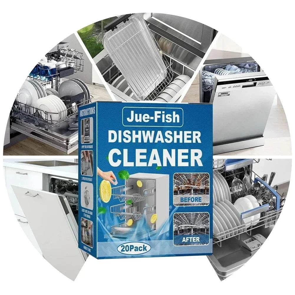 Dishwasher Cleaner Tablets for Descaling & Oil Removal - Nic's Electronics