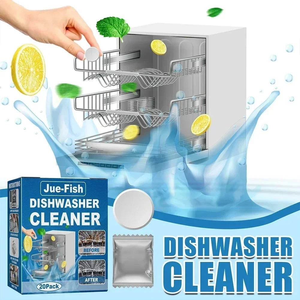 Dishwasher Cleaner Tablets for Descaling & Oil Removal - Nic's Electronics