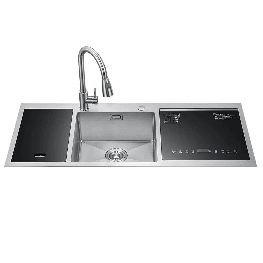 Integrated Sink Dishwasher with Ultrasonic Water Spray - Nic's Electronics