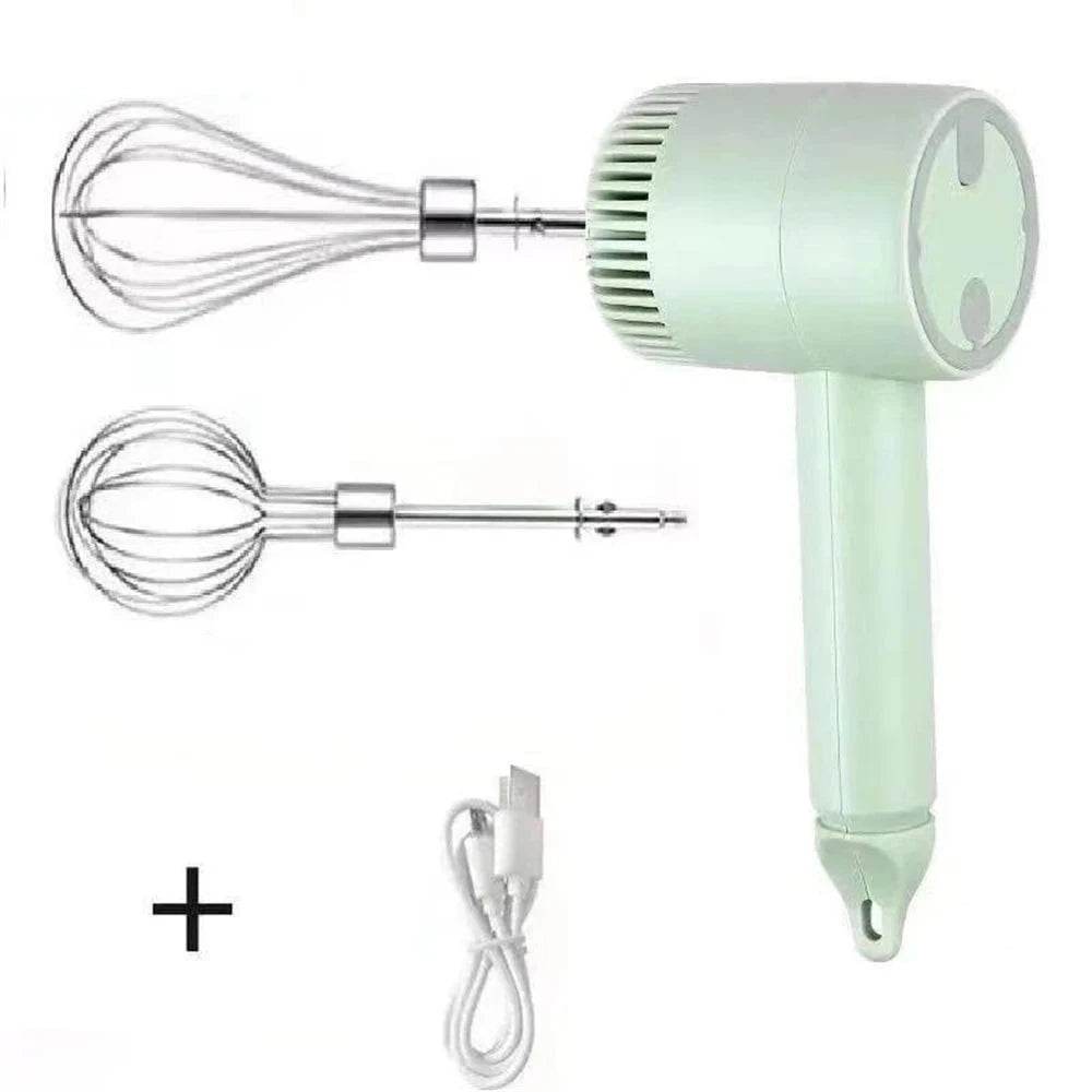 Portable Hand Mixer Set with Blender, Frother & Beater - Nic's Electronics
