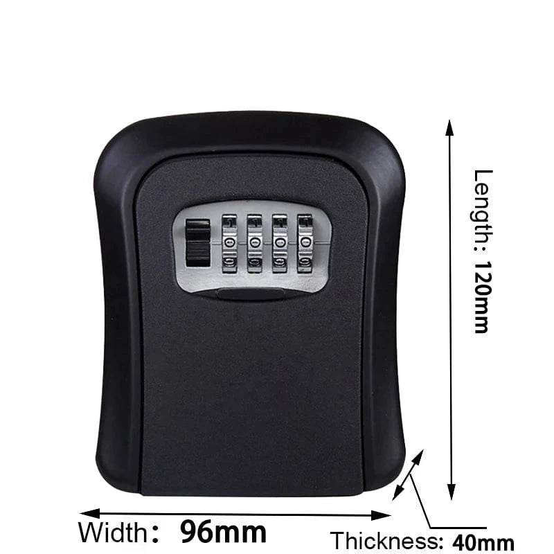 Keyless Wall Mount Lock Box for Home & Security - Nic's Electronics