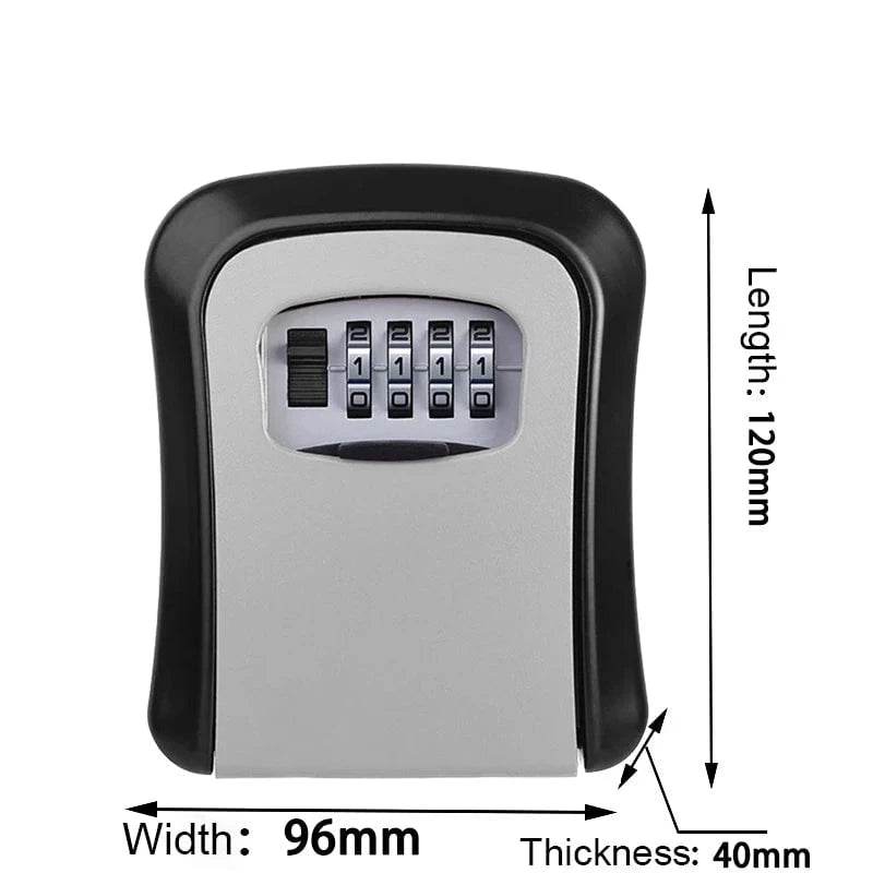 Keyless Wall Mount Lock Box for Home & Security - Nic's Electronics