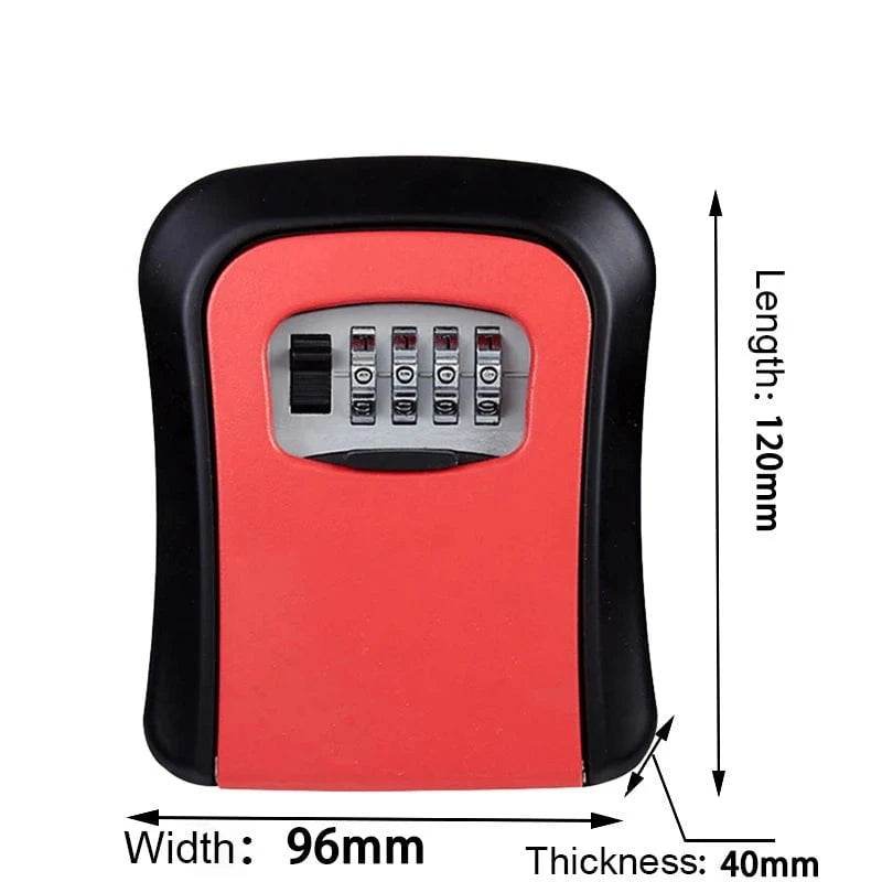 Keyless Wall Mount Lock Box for Home & Security - Nic's Electronics