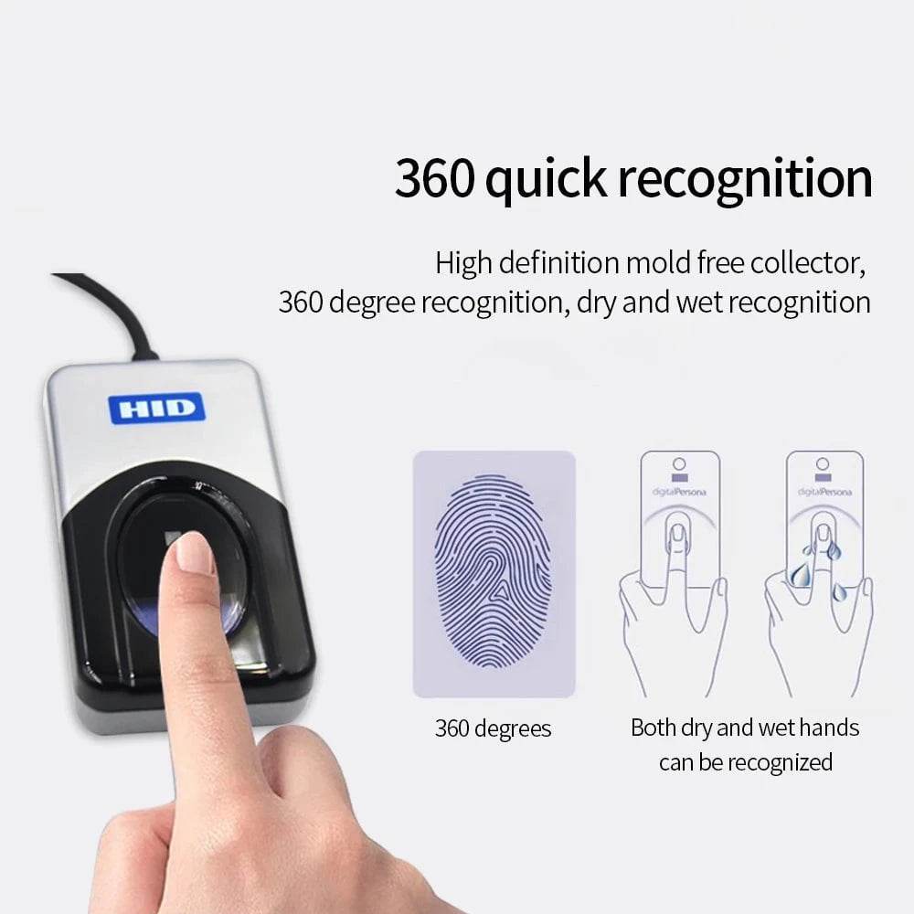 U.are.U 4500 USB Fingerprint Scanner with Free SDK - Nic's Electronics