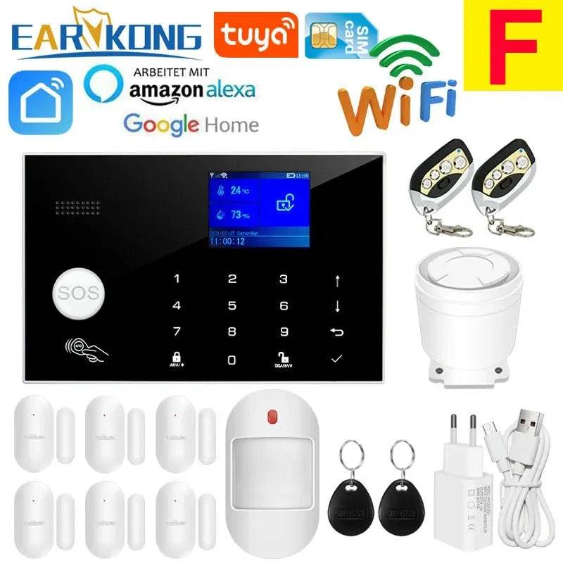 WiFi GSM Home Security Alarm System with Alexa & RFID - Nic's Electronics