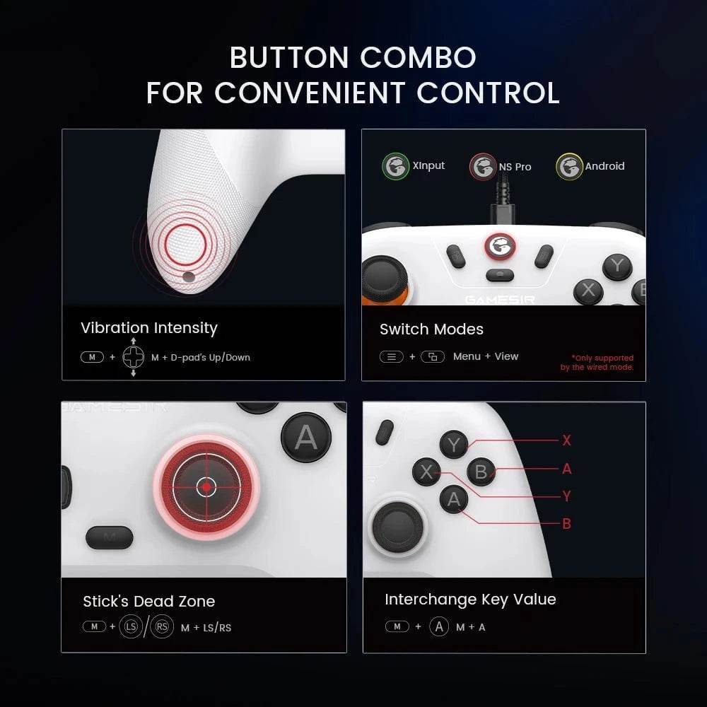GameSir Nova Lite Wireless Bluetooth Gamepad for Switch, PC, Android & iOS - Nic's Electronics
