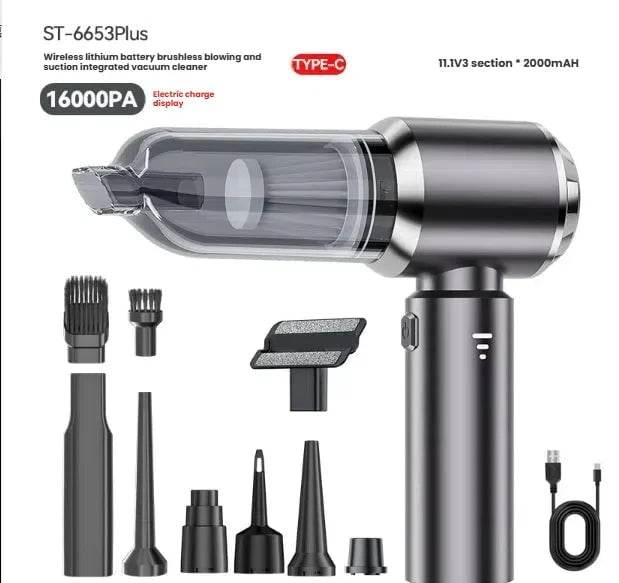 Multi-Functional Handheld Vacuum with Inflation & Deflation - Nic's Electronics