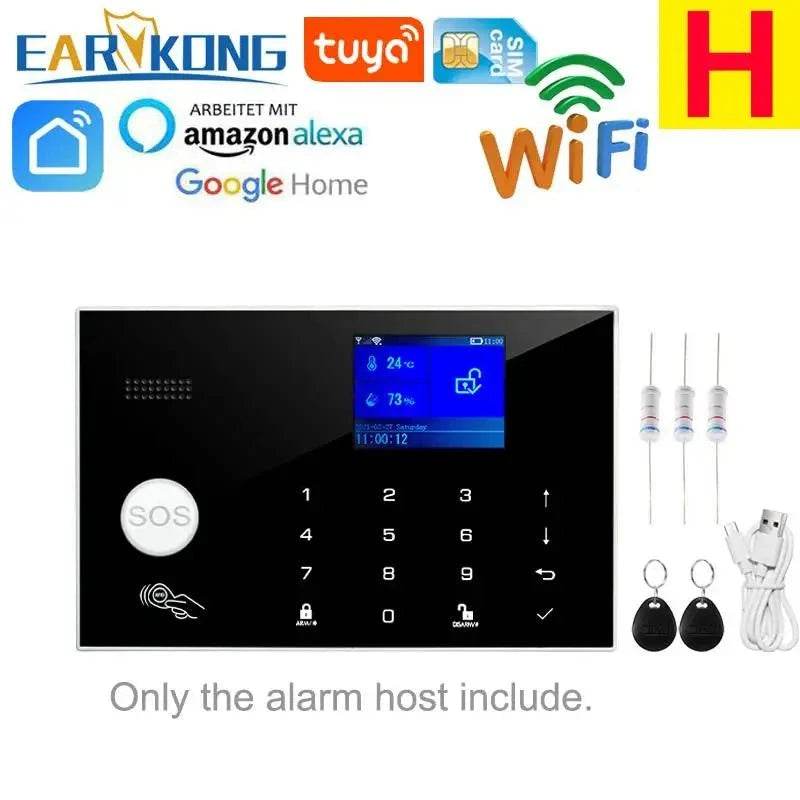 WiFi GSM Home Security Alarm System with Alexa & RFID - Nic's Electronics