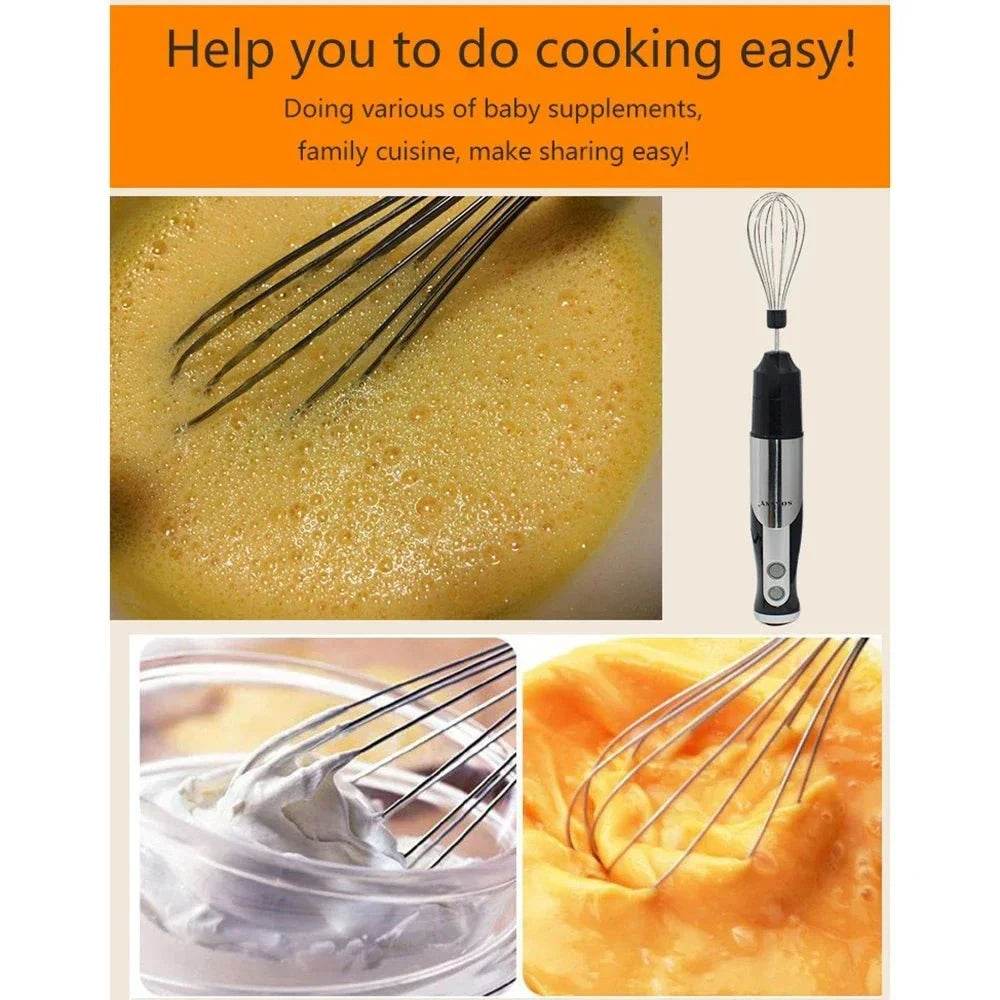 8-in-1 Hand Blender & Milk Frother - Nic's Electronics