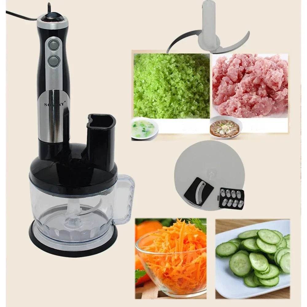 8-in-1 Hand Blender & Milk Frother - Nic's Electronics