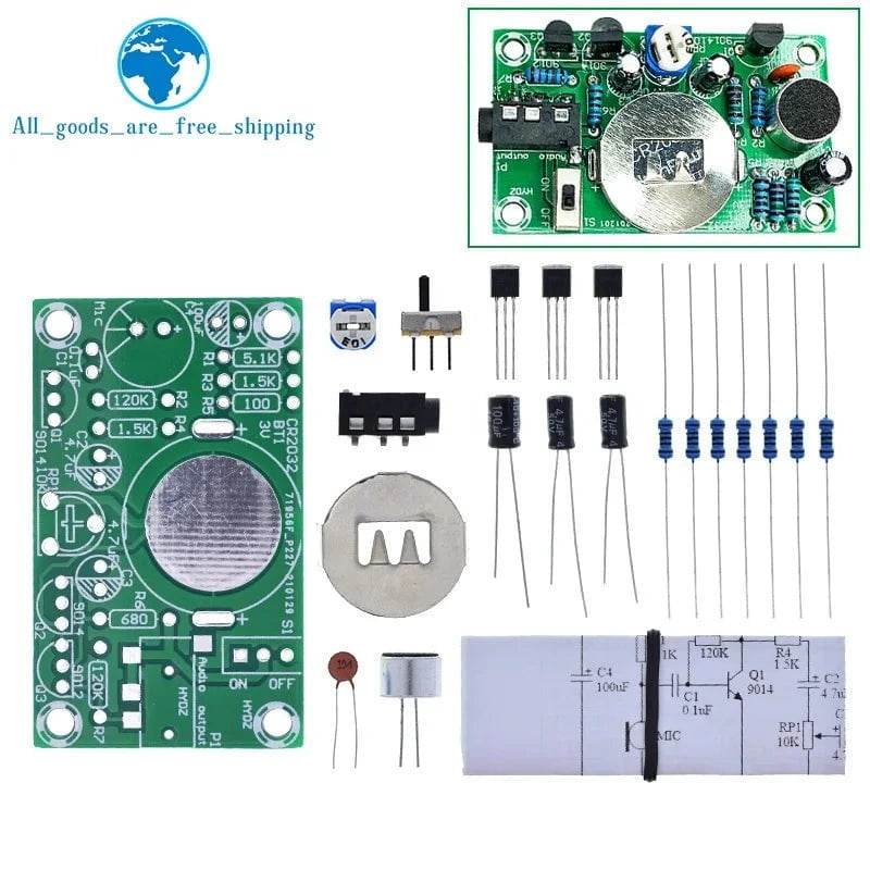 DIY Hearing Aid Kit Audio Amplifier - Nic's Electronics