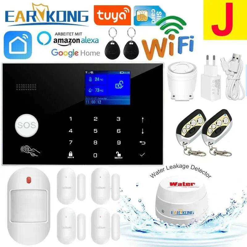 WiFi GSM Home Security Alarm System with Alexa & RFID - Nic's Electronics