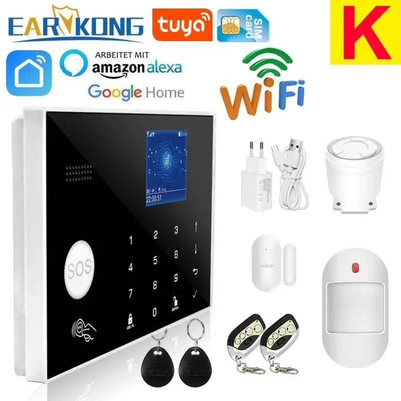 WiFi GSM Home Security Alarm System with Alexa & RFID - Nic's Electronics