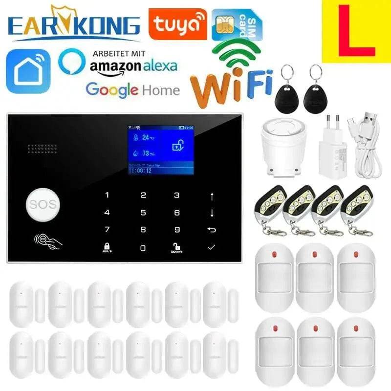 WiFi GSM Home Security Alarm System with Alexa & RFID - Nic's Electronics