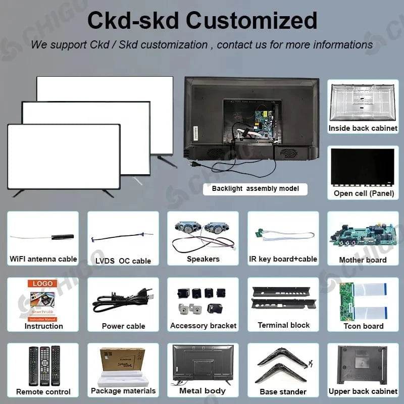 Slim Frameless 4K LED Smart TV – Flat & Curved Large Screen - Nic's Electronics