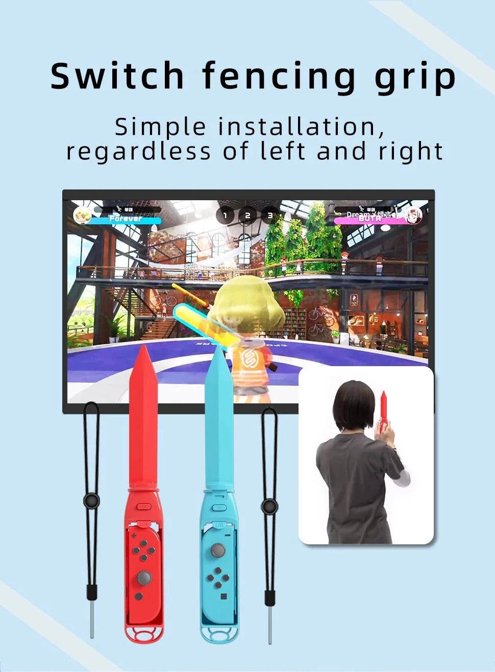 18-in-1 Sports Accessories Kit for Switch – Tennis Rackets & Game Bundle - Nic's Electronics