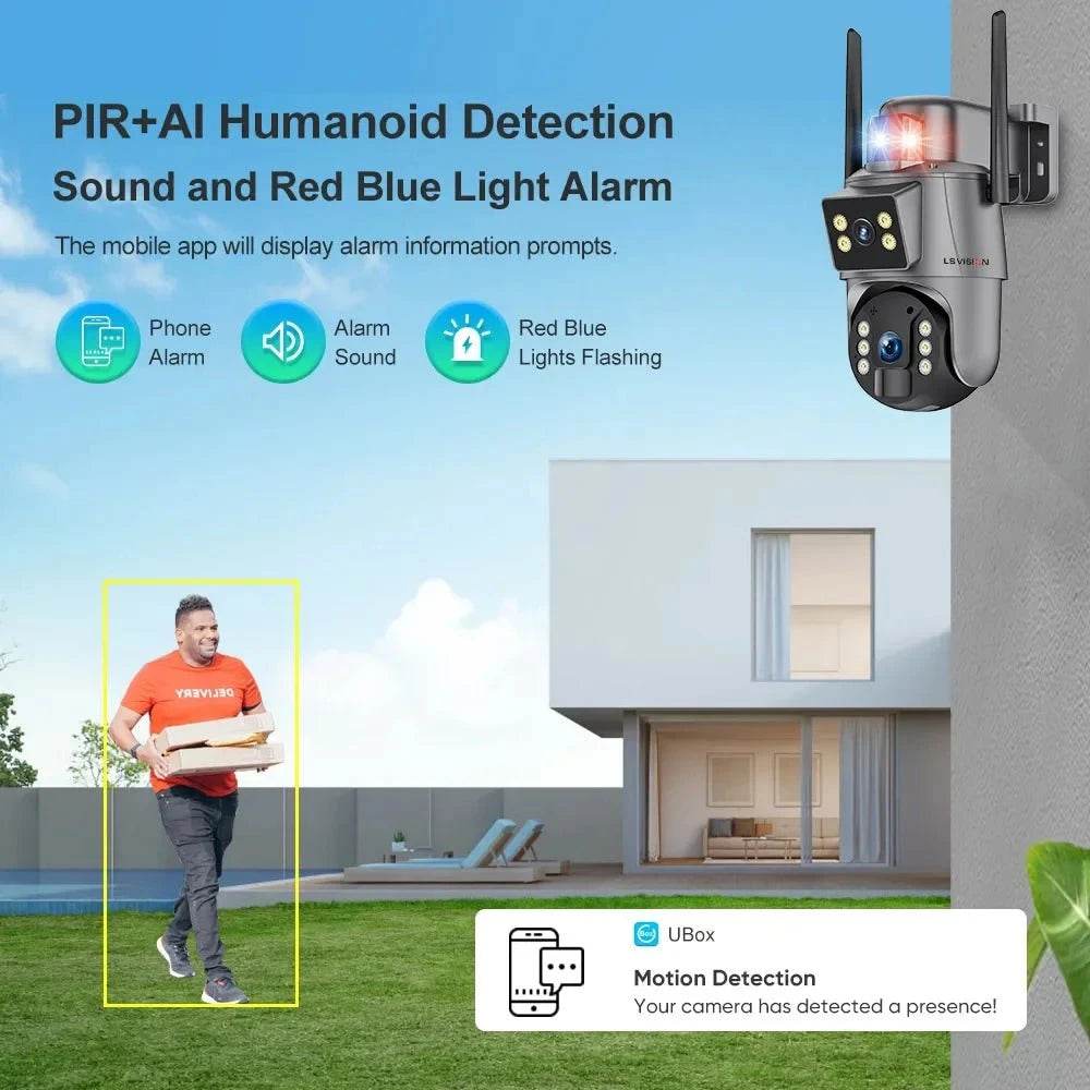 LS VISION UBOX Smart Camera with Solar Power & 4K - Nic's Electronics