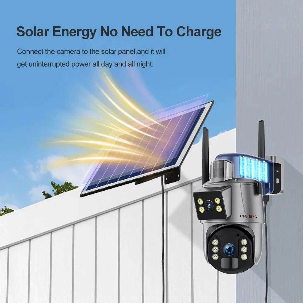 LS VISION UBOX Smart Camera with Solar Power & 4K - Nic's Electronics