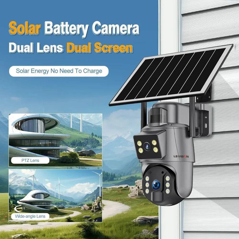LS VISION UBOX Smart Camera with Solar Power & 4K - Nic's Electronics