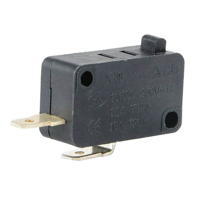 16A 250V 2-Pin Micro Switch for Microwave & Washing Machine - Nic's Electronics