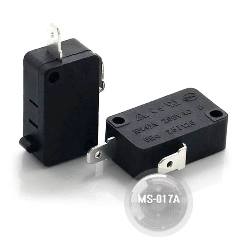 16A 250V 2-Pin Micro Switch for Microwave & Washing Machine - Nic's Electronics