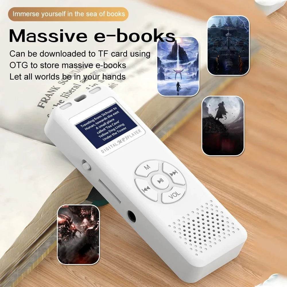 Mini Digital Voice Recorder with MP3 Player and FM Radio - Nic's Electronics