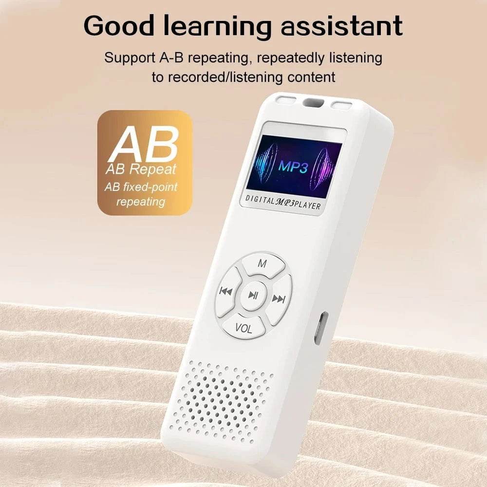 Mini Digital Voice Recorder with MP3 Player and FM Radio - Nic's Electronics