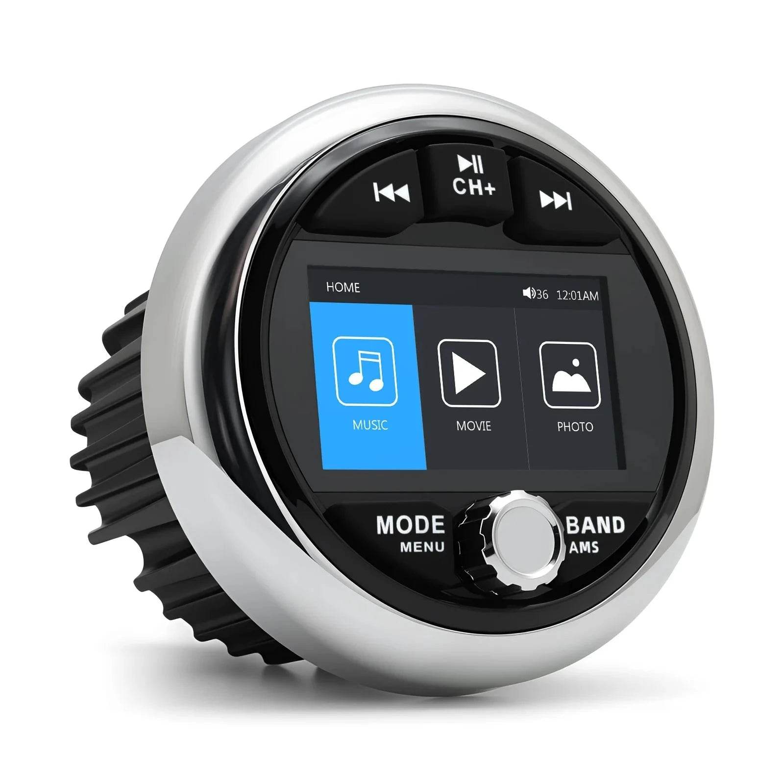 Marine Bluetooth MP5 Stereo – FM/AM Radio with USB & AUX for Boat/ATV/UTV - Nic's Electronics