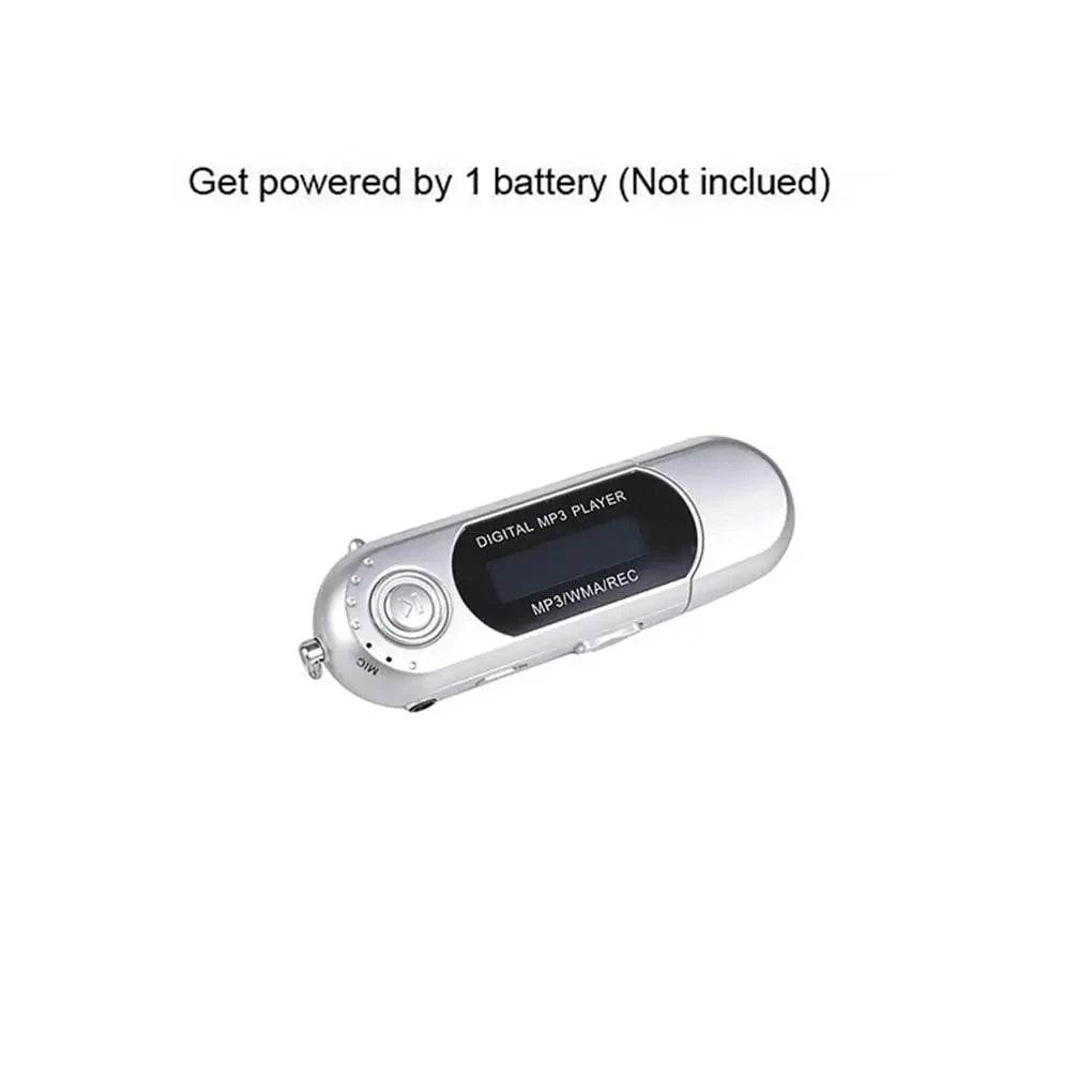 MP3 Music Player with FM Radio – Long Battery Life & USB Support - Nic's Electronics
