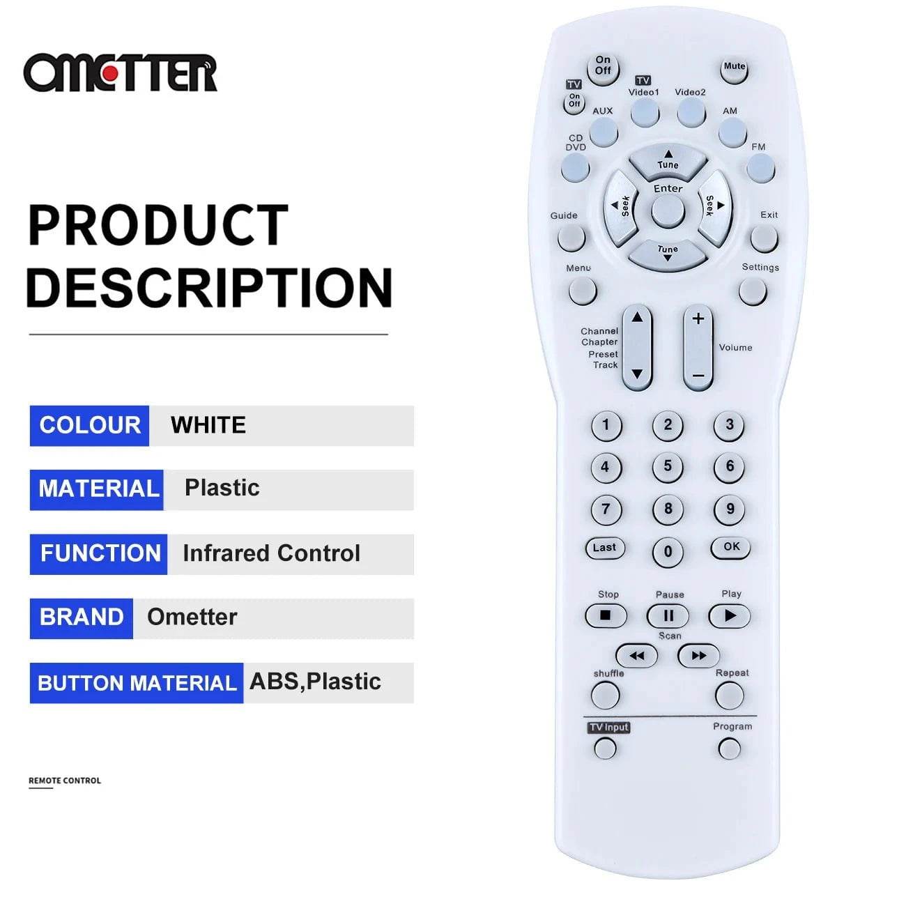 Replacement Remote for Bose 3-2-1 Series I/II/III Media Center - Nic's Electronics