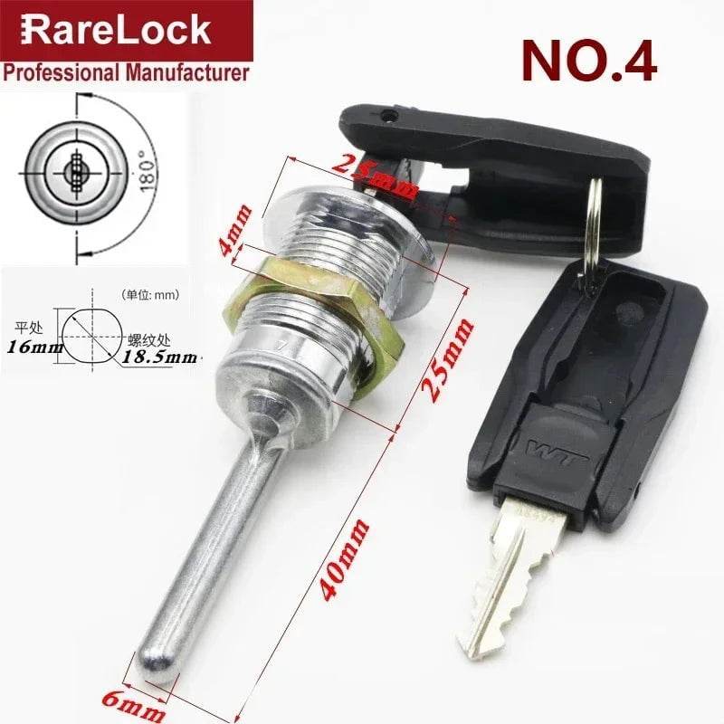 Rarelock MMS352 G1 Cabinet & Drawer Lock with 2 Keys - Nic's Electronics