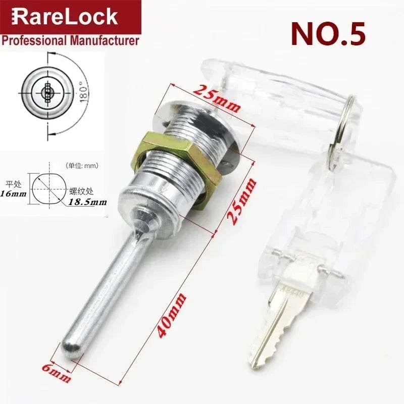Rarelock MMS352 G1 Cabinet & Drawer Lock with 2 Keys - Nic's Electronics
