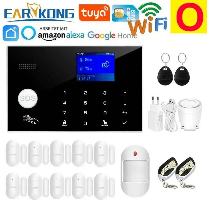 WiFi GSM Home Security Alarm System with Alexa & RFID - Nic's Electronics