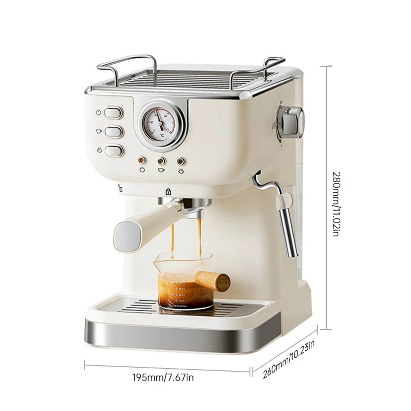 1050W 20bar Semi-Automatic Espresso Machine - Nic's Electronics