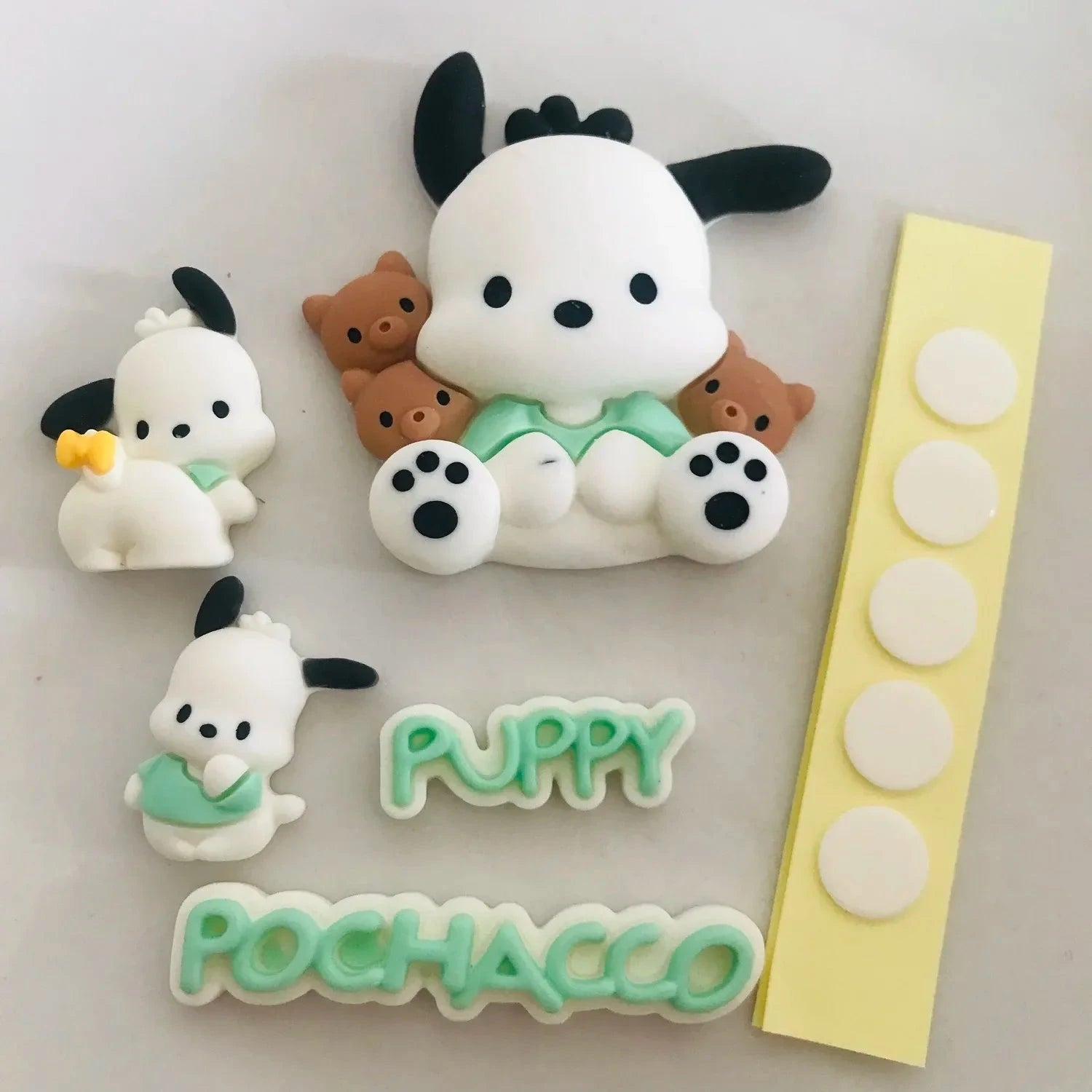 Nic's Electronics Only accessories 2 Kawaii Sanrio Phone Case DIY Accessories Hello Kitty Culomi Melody Cinnamon Dog 3D Resin Water Cup Decoration Accessories