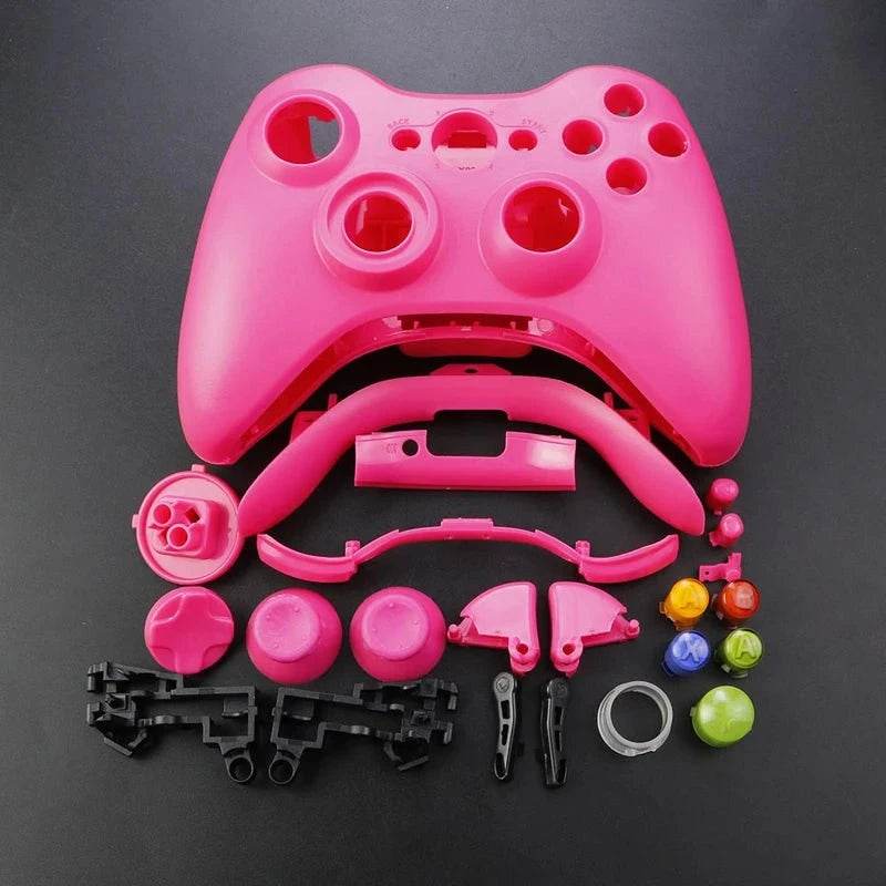 Xbox 360 Wireless Controller Full Replacement Shell Kit - Nic's Electronics