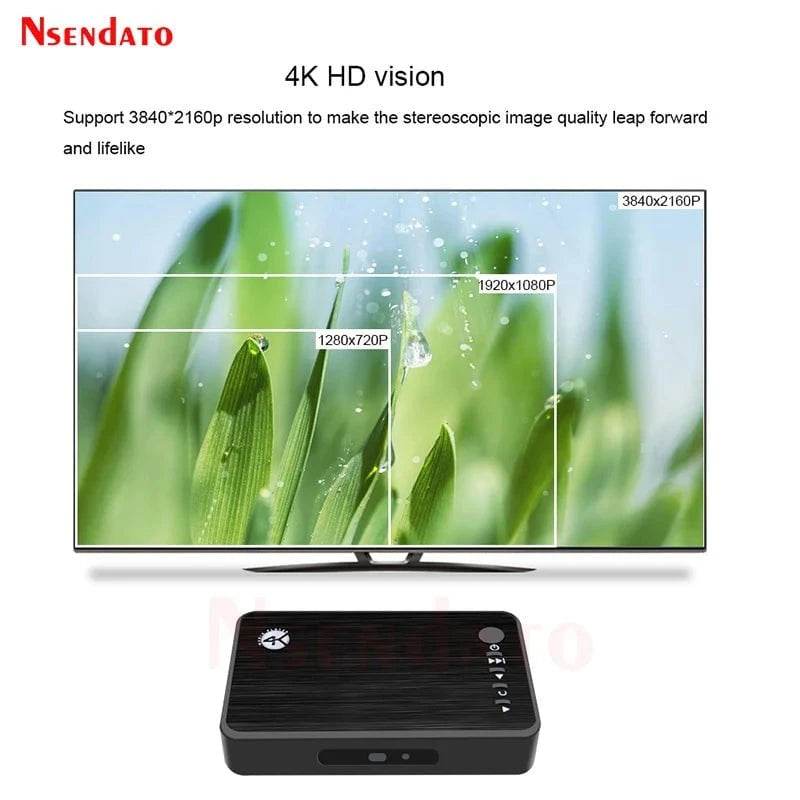 Portable 4K HD Media Player - Nic's Electronics